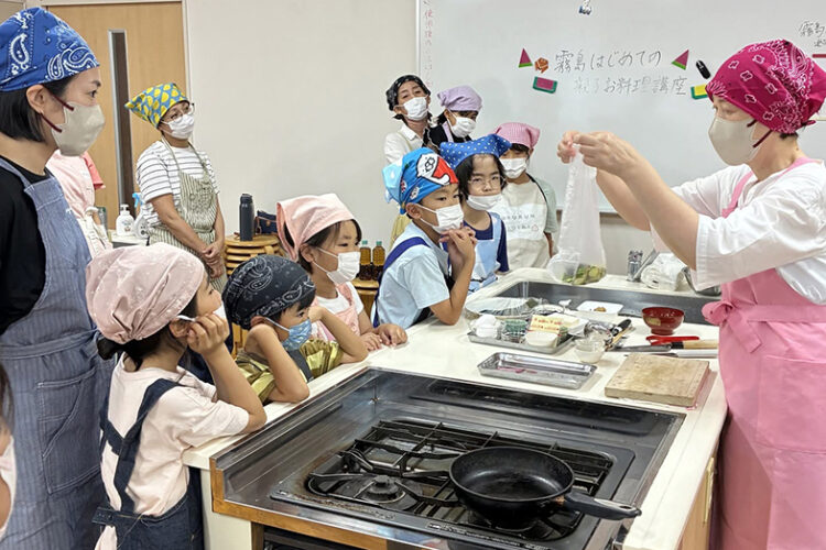 「霧島はじめての親子お料理講座」開催しました！